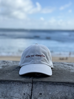 BONÉ DAD HAT - FELIZ NO SIMPLES - vistadigae