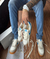 Air Force Parcial Couro "Beige Blue" - loja online