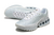Air Max DN "Triple White" (Sola Cinza) na internet