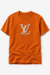 Camisa Louis Vuitton Mostarda Com Brilhantes na internet