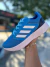 Tênis Adidas Azul com Branco Masculino para Caminhada e Academia - comprar online