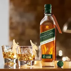 WHISKY JOHNNIE WALKER GREEN LABEL 750 ML