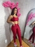 CONJUNTO C/ LEGGING POWER VERMELHO - Jinkings fitness