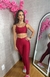 CONJUNTO C/ LEGGING POWER VERMELHO - comprar online