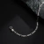Pulseira Prateada Masculina Elo 3 por 1 - 4mm na internet
