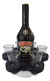 Suporte + 6 Copos Shot - Preto - Licores, Whisky, Rum, Conhaque, Aguardentes - loja online