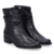 Bota Cano Curto Luz Da Lua Saara Preto - Boutique Hamarillo