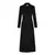 SOBRETUDO PHOEBE MAXI MIDI EM ALFAIATARIA PRETO - comprar online