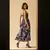 VESTIDO CORE MAXI MIDI ESTAMPADO - loja online