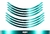Calcos Llantas motos On Off 19" delantera 17" trasera Kit 3 chrome matte en internet