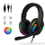 Headset Fone Gamer Led RGB com microfone USB e P2 Para PC - loja online