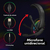 Headset Fone Gamer Led RGB com microfone USB e P2 Para PC - comprar online