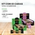 Kit 24 Barrinhas Nuts Granola e 70% Cac Cranberry Flowbar na internet