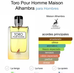Maison Alhambra Toro Pour Homme en internet