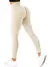 Calças de yoga cintura alta, legging canelada fitness - comprar online
