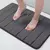 Tapete de banheiro antiderrapante/absorve água