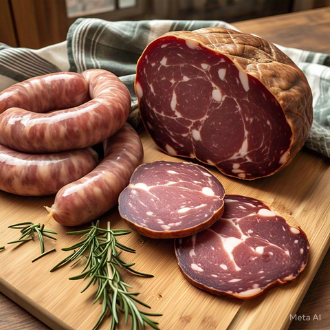 Banner de la categoría EMBUTIDOS Y JAMONES CASEROS