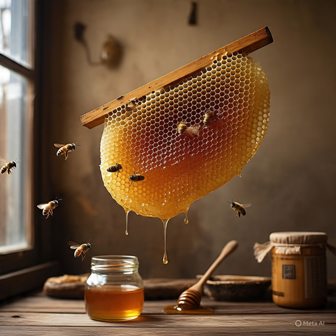 Miel de abeja 100% natural