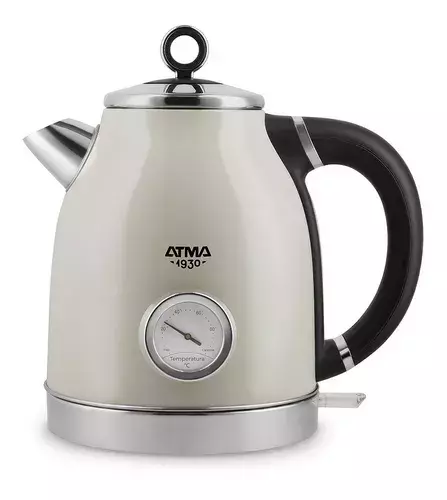 Pava Electrica Atma PEAT21VCP 1.7 Litros Vintage Crema
