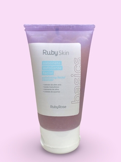Sabonete esfoliante facial