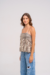 Blusa Tweed Cesca - Prata na internet