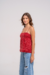 Blusa Tweed Nanda - Vermelha na internet