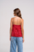 Blusa Tweed Nanda - Vermelha - loja online