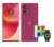 Smartphone Motorola Edge 50 Fusion 5g Pink Suede 256 Gb 8 Gb Ram + Watch Macaron - Celulandia