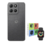 Smartphone Motorola Moto G15, 256 Gb, 12 Gb Ram Cámara 50 Mp Batería De 5200 Mah Grafito + Smartwatch Macaron - comprar en línea