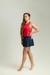 Short Saia Summer Beach Kr Marinho - comprar online