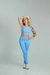 Conjunto Essencial Fitness Karina Azul Céu