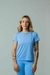 Baby Look Dryfit Azul Céu