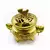 Turíbulo Dourado em Metal 10cm