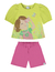 Conjunto Infantil Menina Blusa Com Estampa + Glitter Em Algodão Malwee Kids na internet