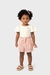 Conjunto Menina Shorts Clochard Estampado Em Viscose - Carinhoso