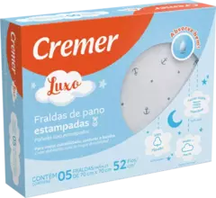 Fralda Estampada Cx 5 Un - Cremer - comprar online