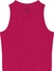 Regata Básica Feminina Long Cropped Em Malha Canelada De Viscose