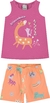 Conjunto Infantil Menina J'aime Sport! Em Algodão Malwee Kids