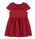 Vestido Infantil Gola Com Babados Em Algodão - comprar online