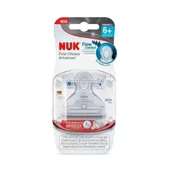 BICO NUK ADVAN SIL FLOW CONTR 6+ 7016-2U UND