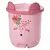 Lixeira com Pedal Menina Decorada 6,5L - Esmeralda Baby