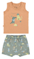 Conjunto Infantil Menino Amigos Da Piscina Em Algodão Malwee Kids - comprar online