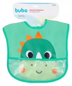 BABADOR COM BOLSO BUBA ZOO - Esmeralda Baby