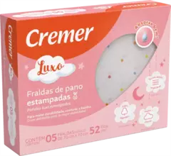 Fralda Estampada Cx 5 Un - Cremer