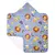 Toalha Capuz Estampada Bublim - Esmeralda Baby