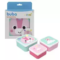 Kit 3 Potinhos BUBA - Esmeralda Baby