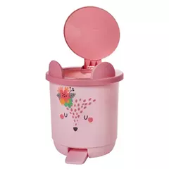 Lixeira c/ Pedal Menina Decorada 6,5L na internet