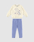Conjunto Infantil Menina Blusão Estampa Bordada Em Pelúcia Malwee Kids - Esmeralda Baby