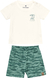 Conjunto Menino Bermuda Em Moletinho - Carinhoso - loja online