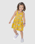 Vestido Infantil Botões Decorativos Em Malha Texturizada Malwee Kids